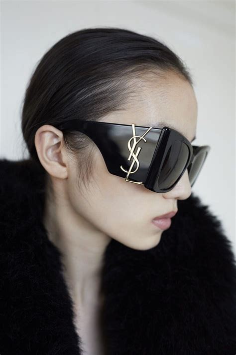 ysl sunglasses with logo on lens|YSL sunglasses women's.